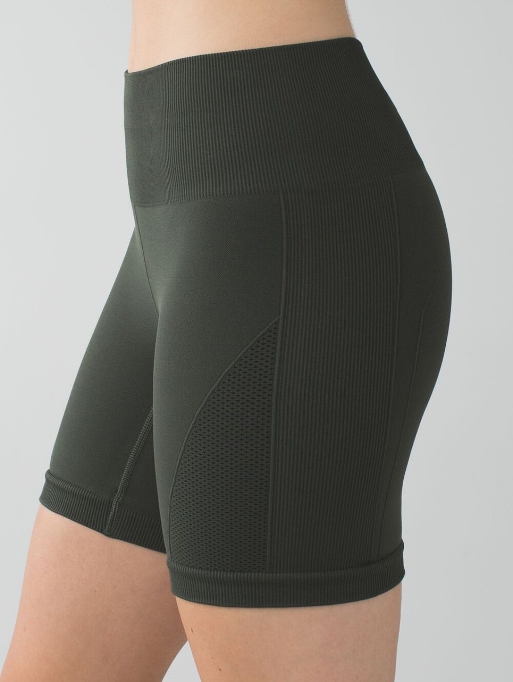 Lululemon Sculpt Short (6") Biker Short Women Size 6 Dark Gray Black Color